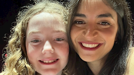 עדי אברהמי ואמילי הנד, צילום: ללא